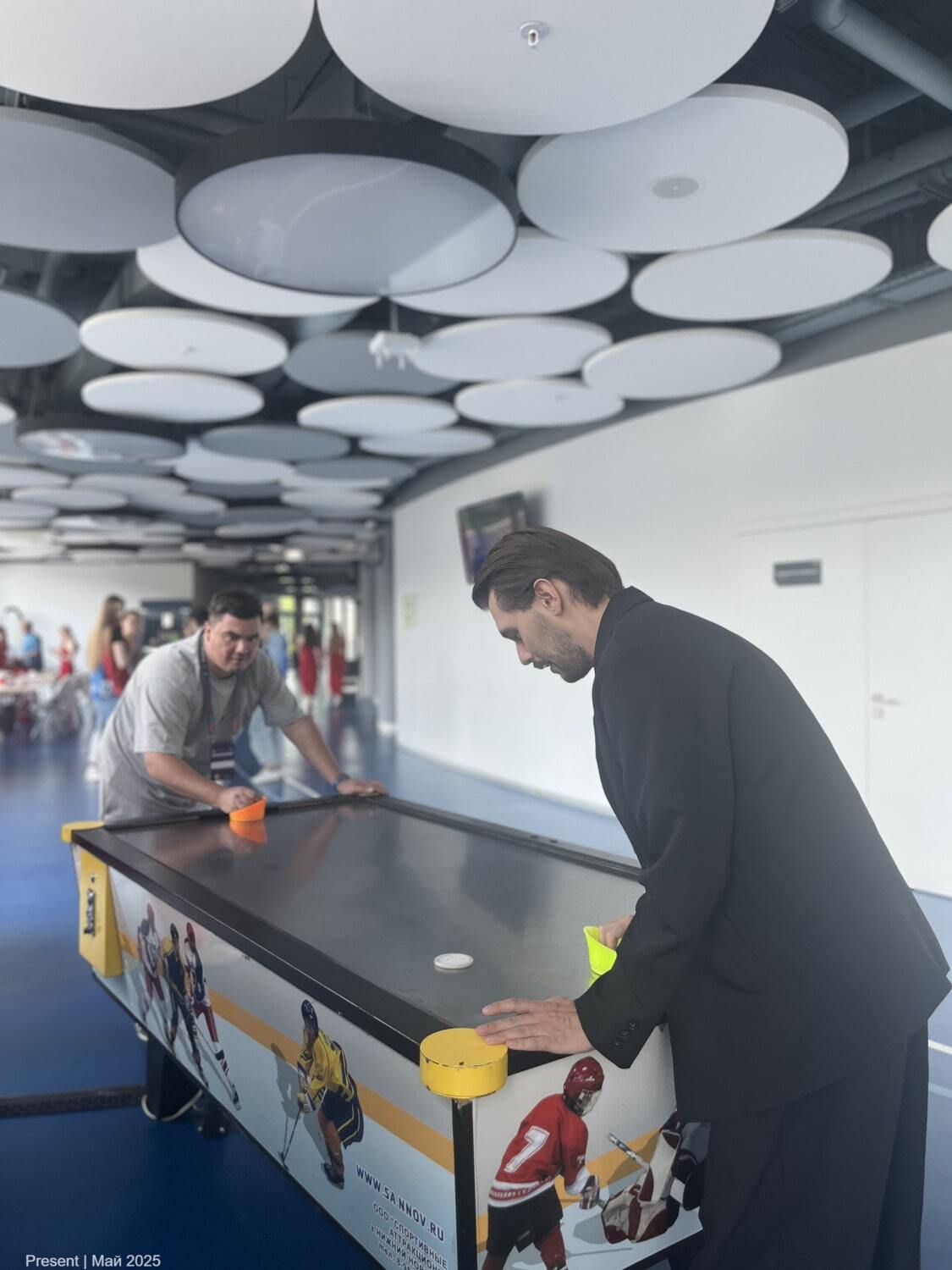 прокат аэрохоккея для болельщиков