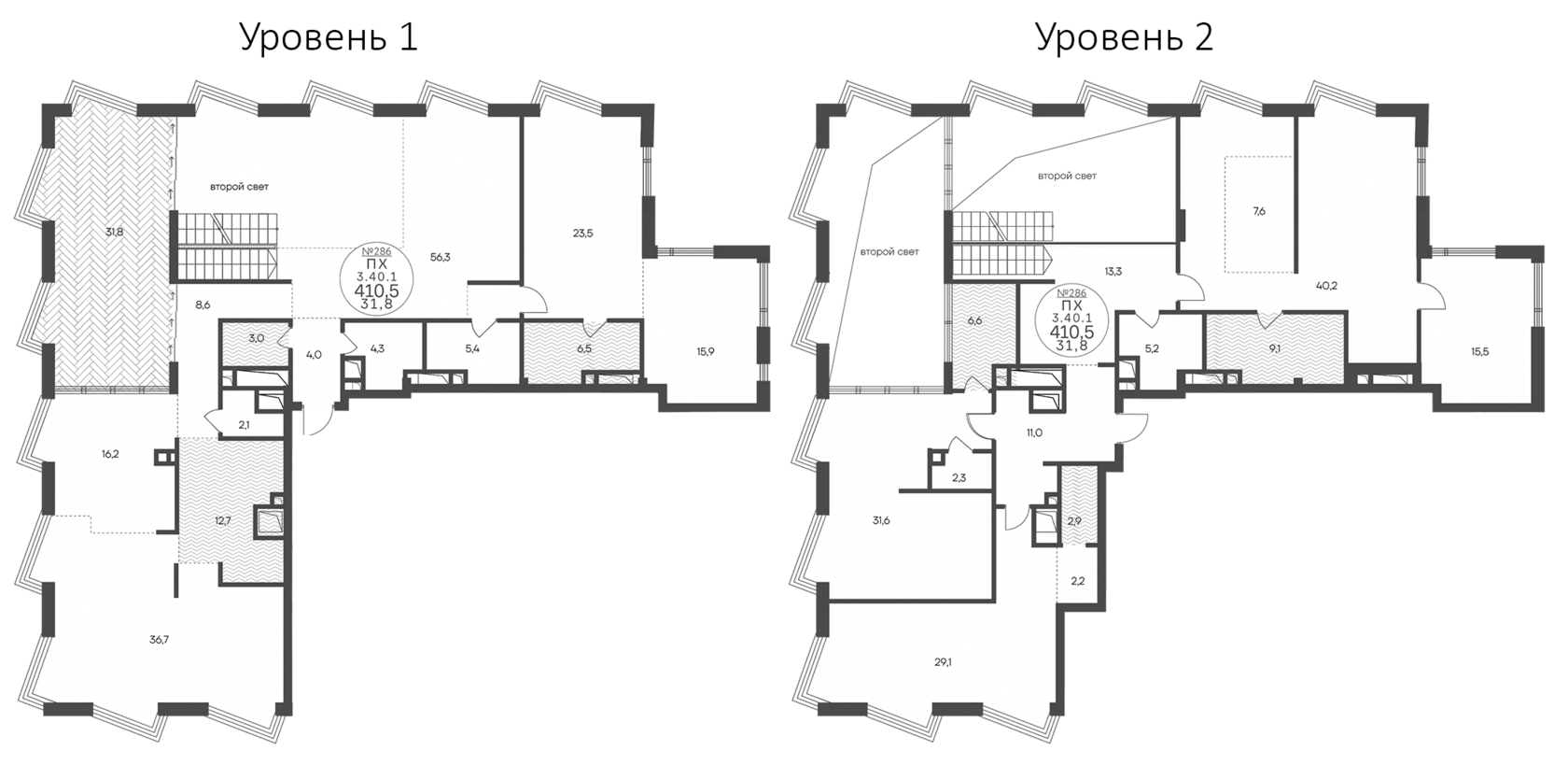 Пентхаус 410,5 м²
