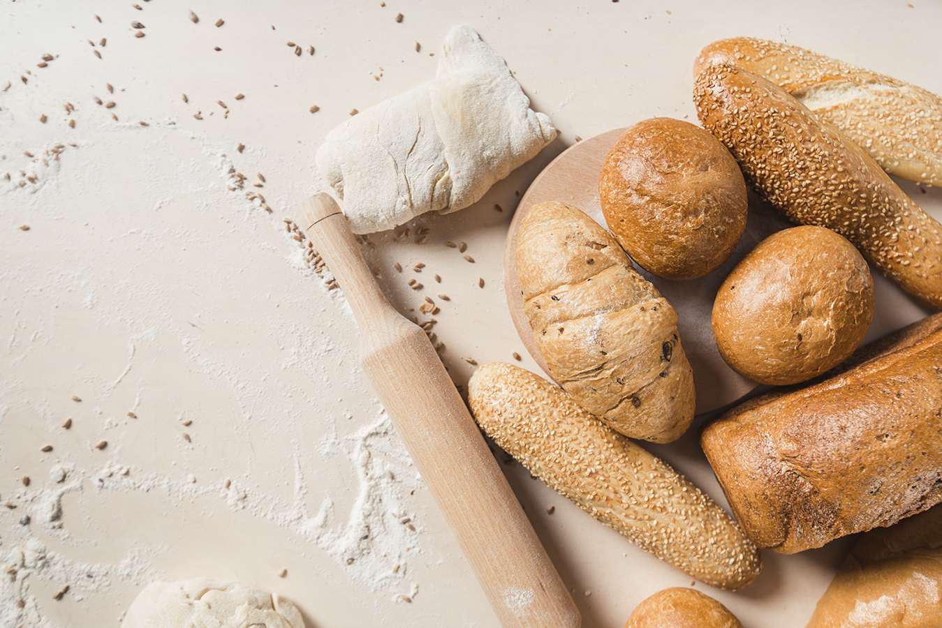 Вред печеного. Хлеб фон. Печеный хлеб. Ингредиенты для хлеба. Фон для презентации хлебобулочные изделия.
