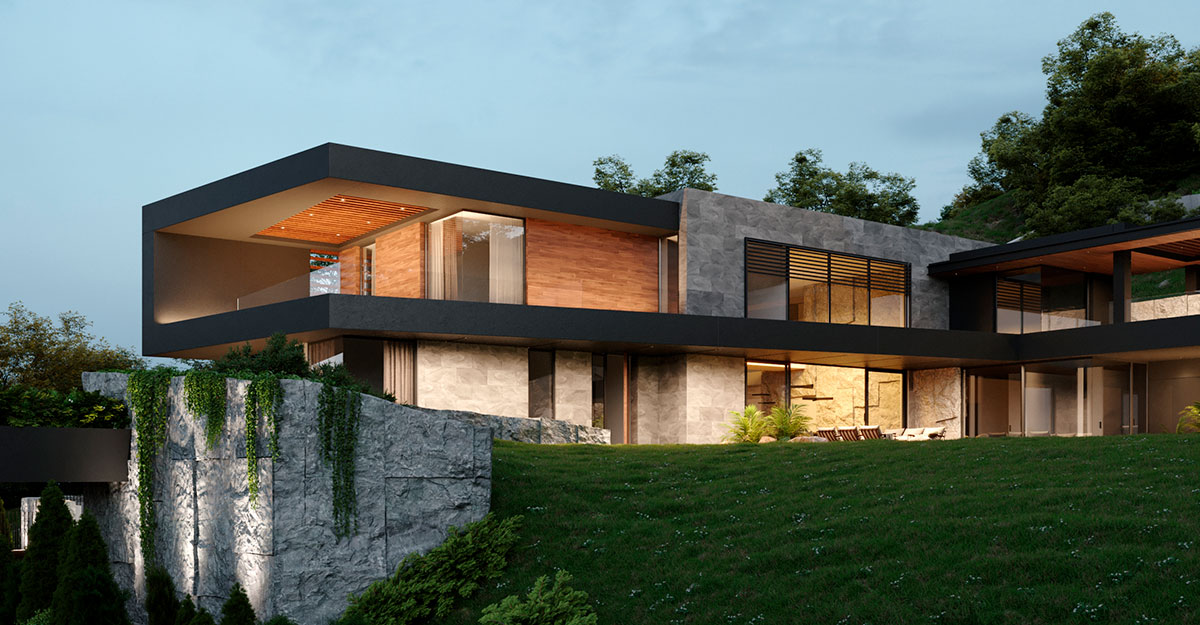 Villa Terraevsa — архитектурный проект ZIGZAG