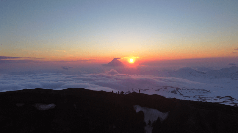 Восход солнца Камчатка