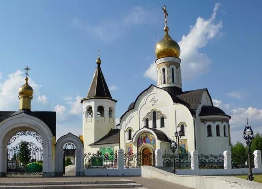 Югорск. Собор Сергия Радонежского в Югорске. Собор Сергия Радонежского в Югорске рисунок. Югорск Тюменская область. Югорск Сибирь.