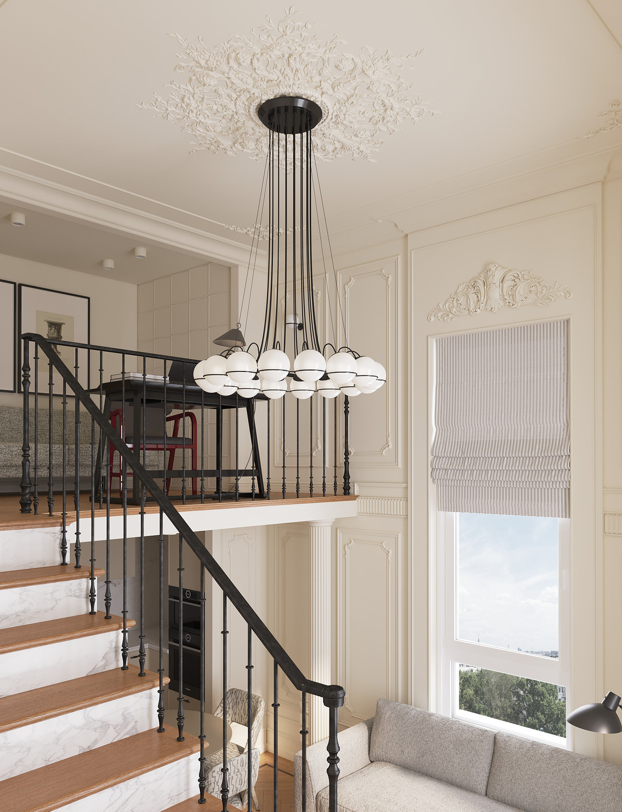 Светильник Astep в интерьере дизайнера Екатерины Фёдоровой