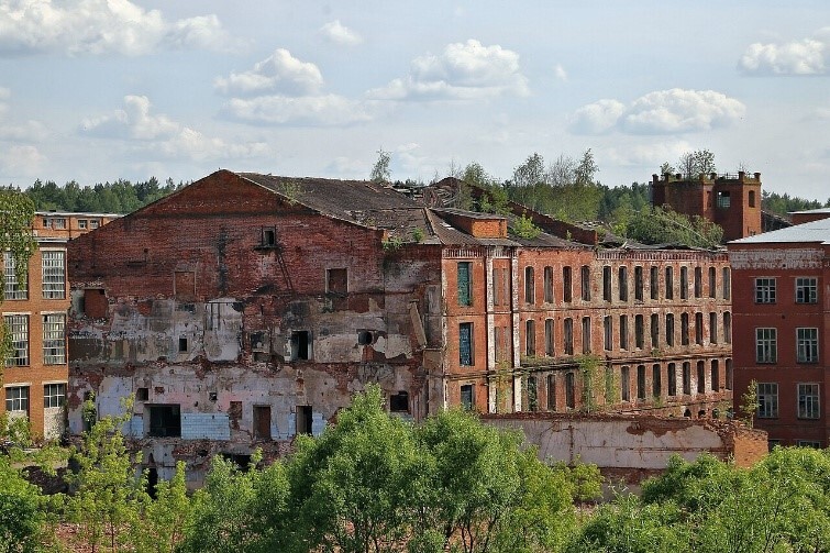 Ландшафт города Карабаново