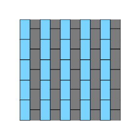 укладка брусчатки кирпичик