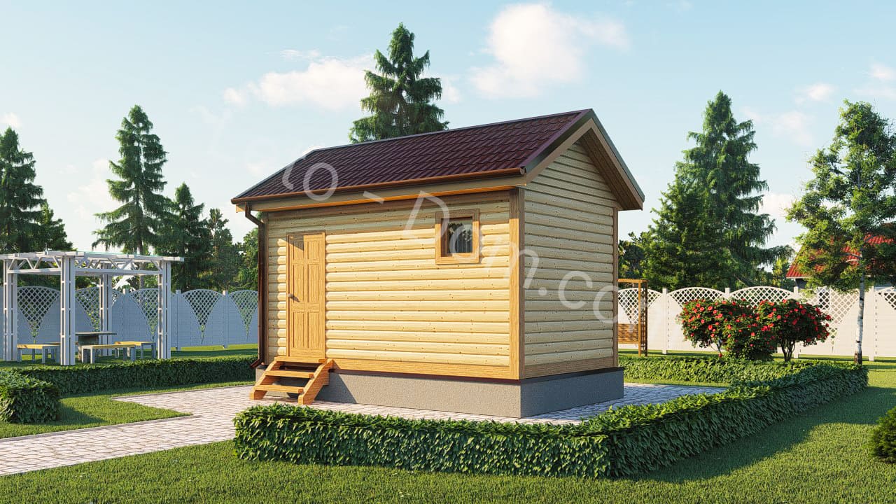 дом из бруса