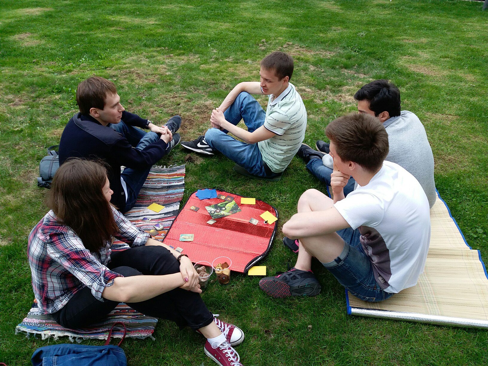 English PICNIC at Muzeon - английский разговорный клуб в парке Музеон