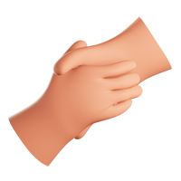 смайлик: рукопожатие