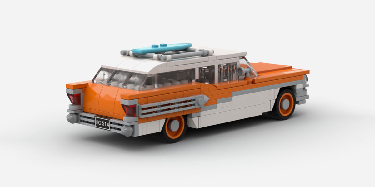LEGO самоделка: 1958 Buick Century Caballero (рис. 3)
