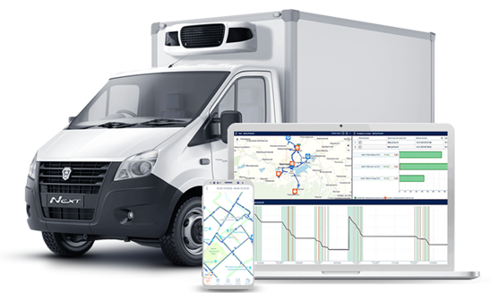 Satellite monitoring of commercial vehicles
