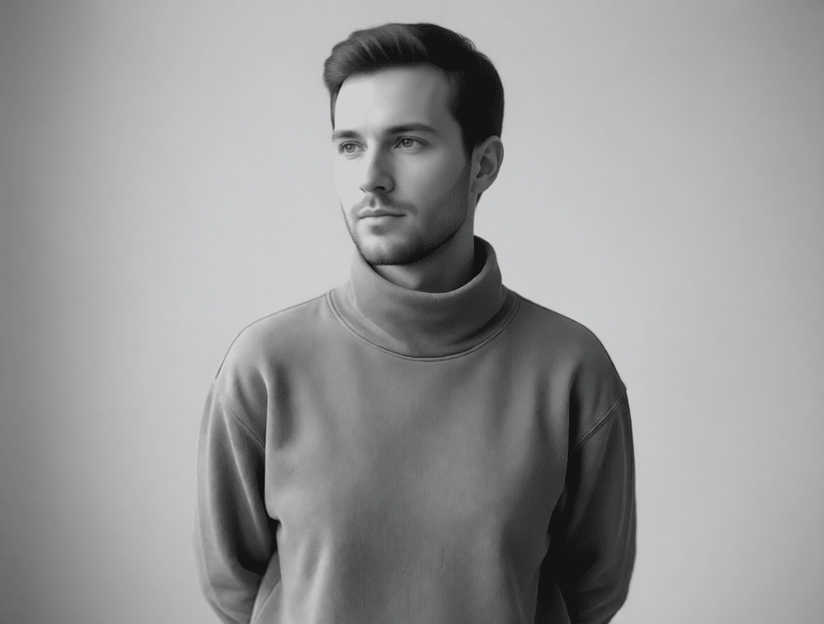 худи с горлом без капюшона