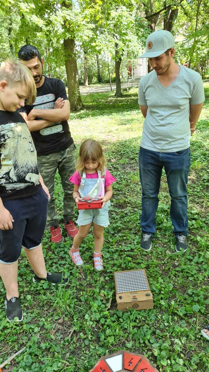 Выездной квест в парке 