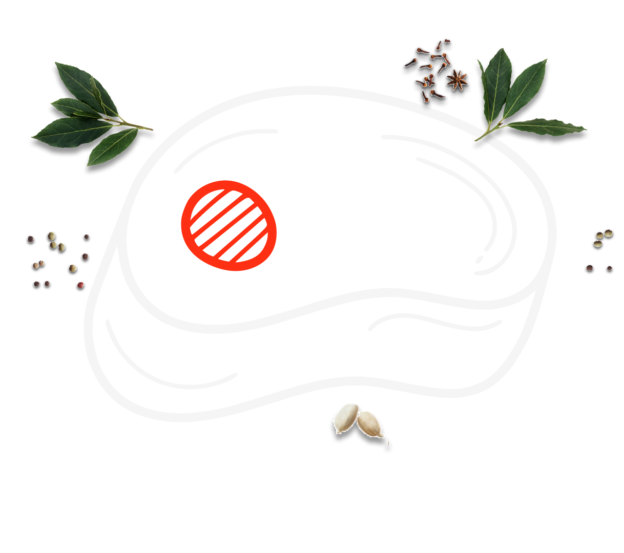 мясо с ароматными специями