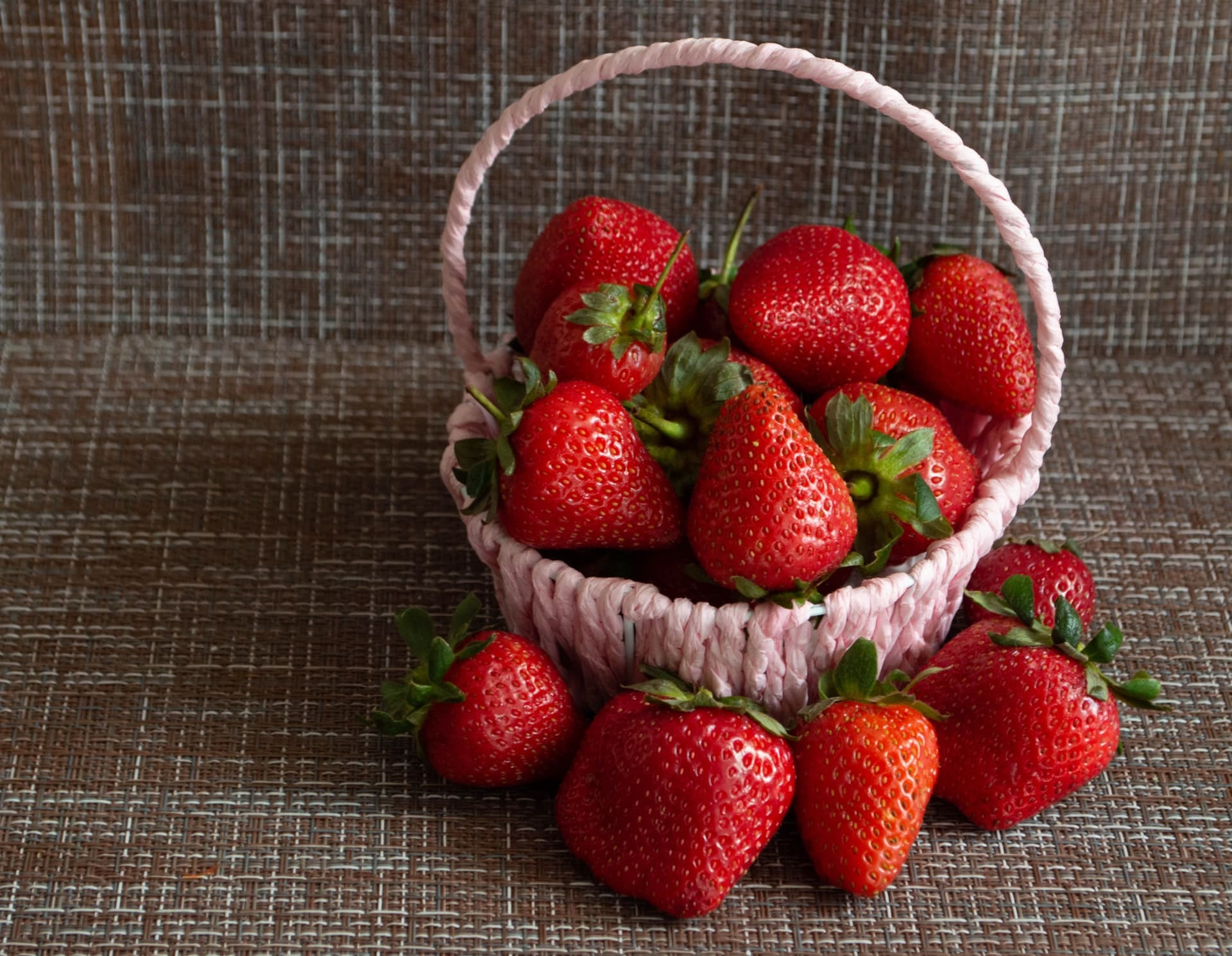 Strawberries in a Basket field