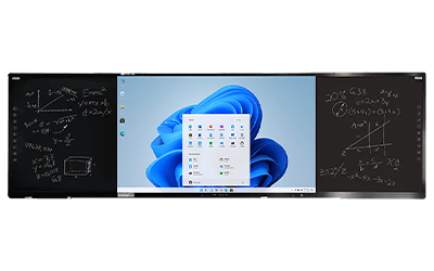 Интерактивная панель с меловой поверхностью