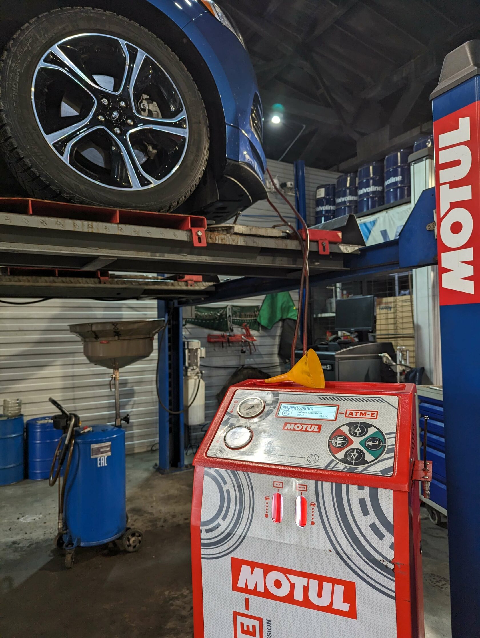 Аппаратная замена масла в АКПП Ford