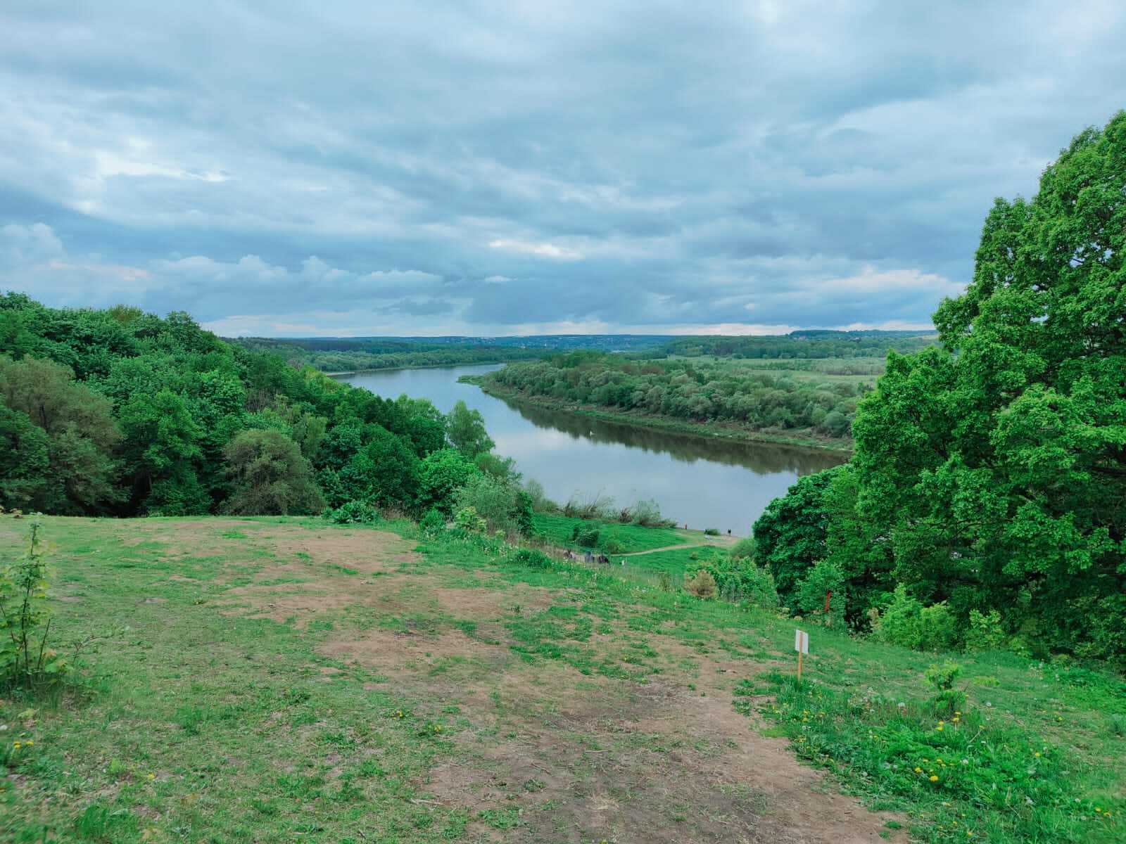 ☀ Поход в Подмосковье. Маршрут в Музей-заповедник В.Д. Поленова и к реке Оке