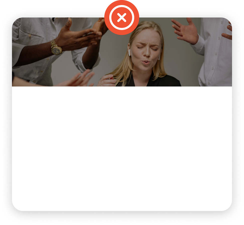 В командах, которые боятся конфликта: скучные совещания процветают интриги копятся взаимные обиды не решаются трудные вопросы, мнения по которым разделились работники не прислушиваются к мнениям друг друга 