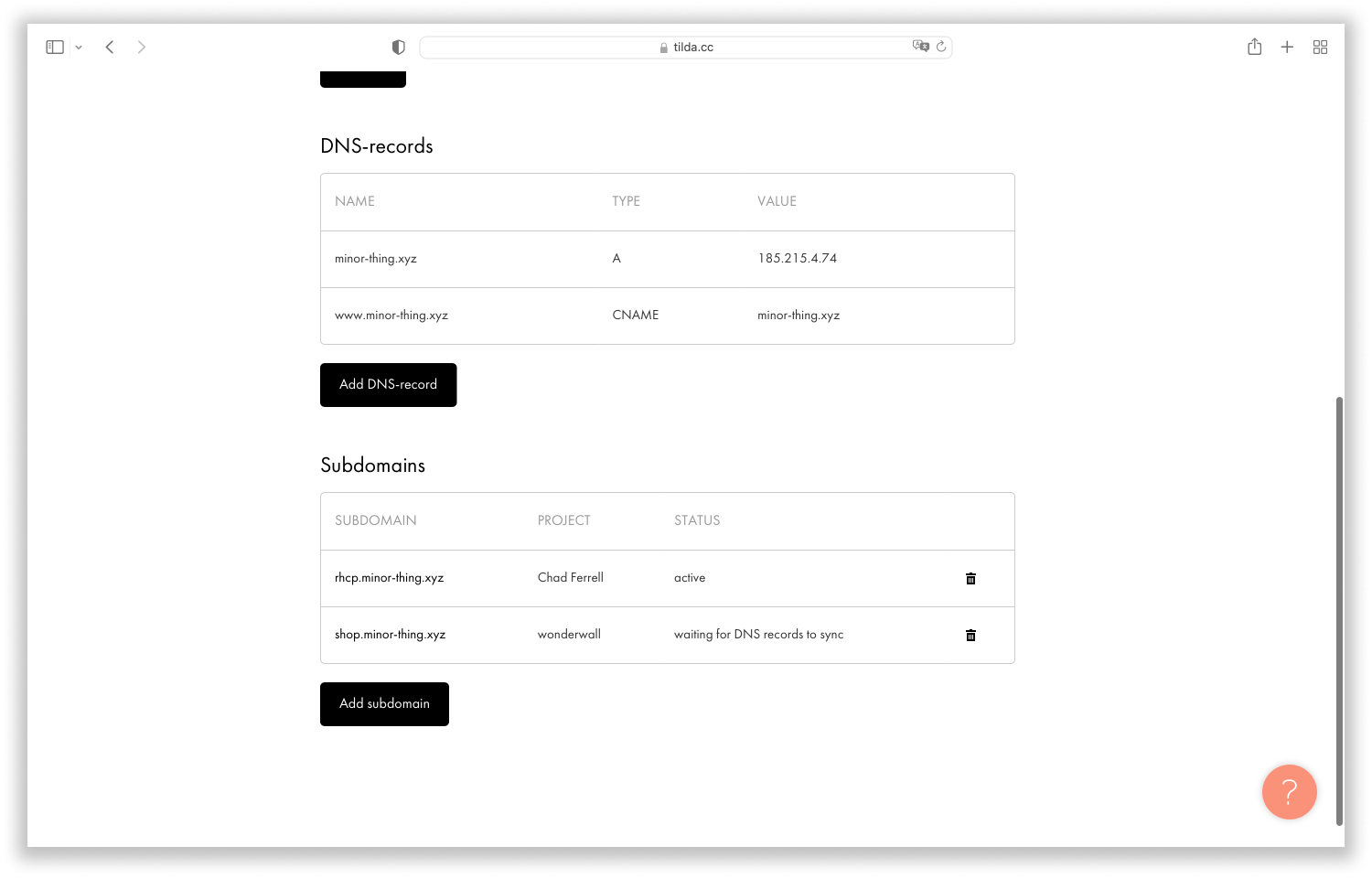 How To Manage DNS On Tilda │ Tilda Help Center