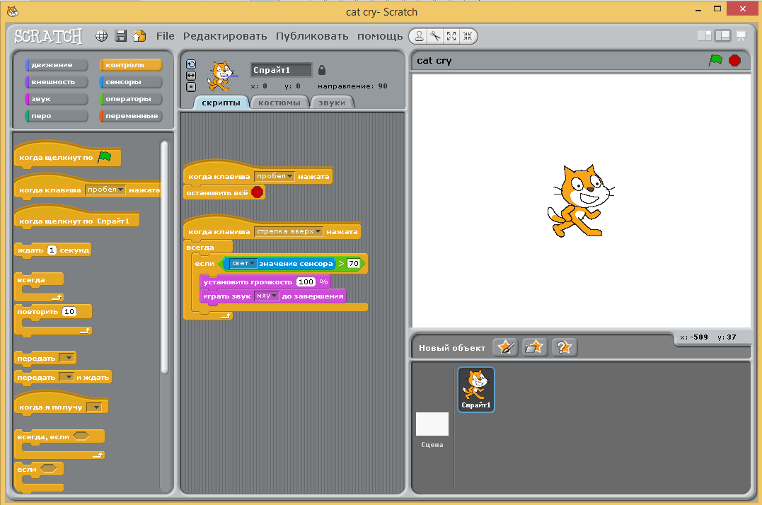 Cat script. Персонажи программы скретч. Программа Scratch. Скретч команды. Урок программирования скретч.