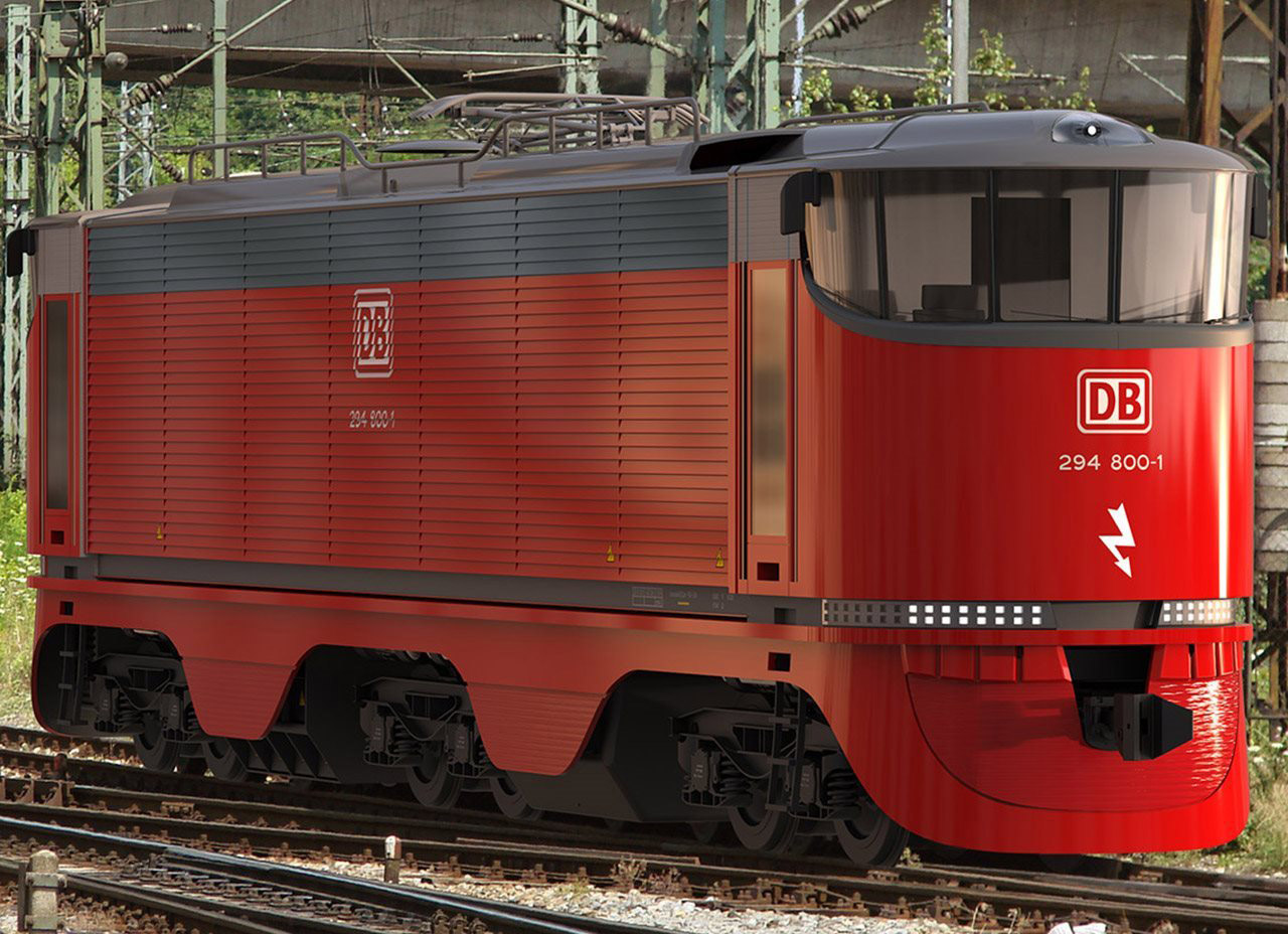 дизайн-проект локомотива