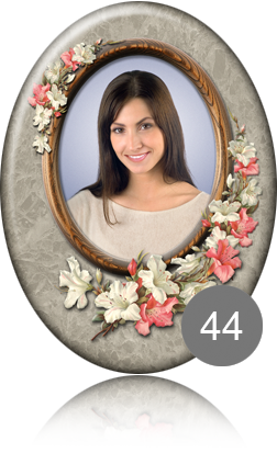 вариант исполнения ритуальной таблички 44