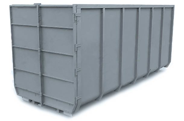 Вывоз мусора контейнером 27м3