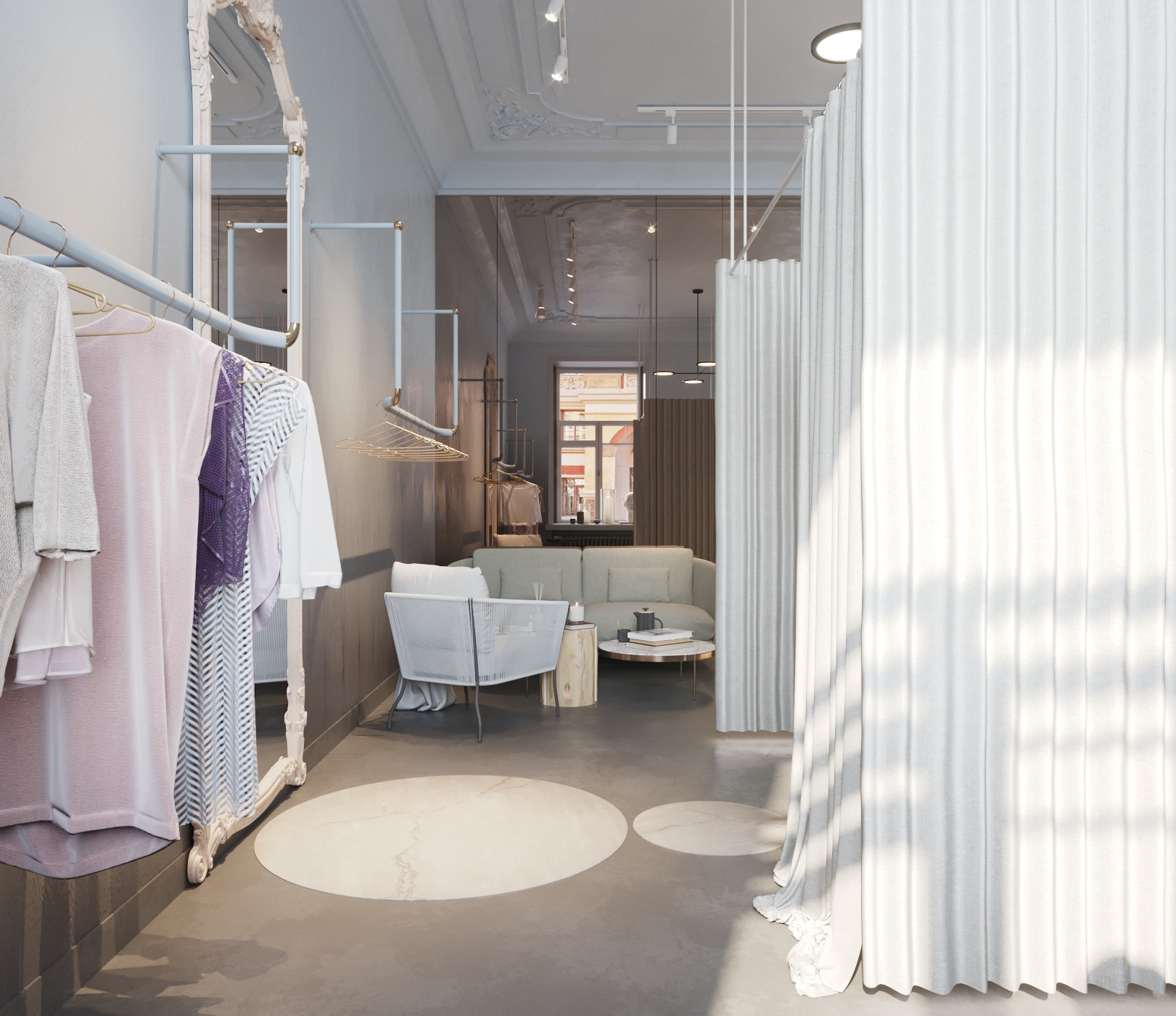  Commercial. Interior design atelier