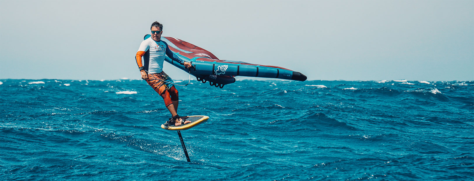 Обучение вингфойлу в Египте.