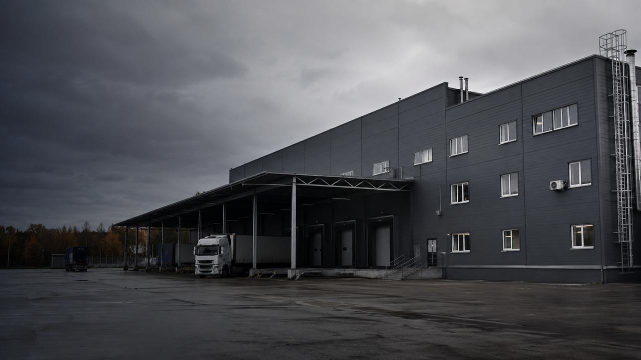 Демонстрационное изображение производственного комплекса пищевой промышленности
