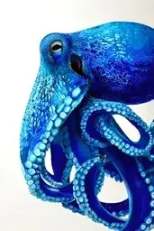 Исходное изображение: Синий осьминог II
