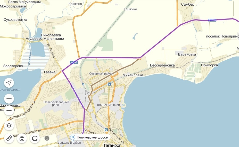 дорога к морю