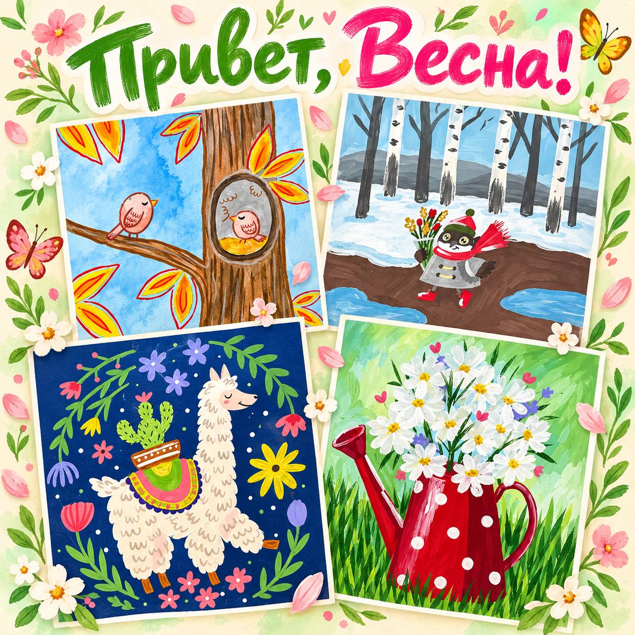 Обложка курса Привет, Весна!
