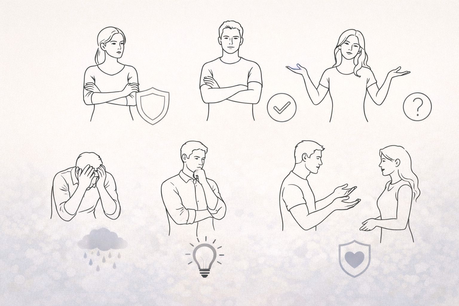 Язык тела и жестов человека в психологии