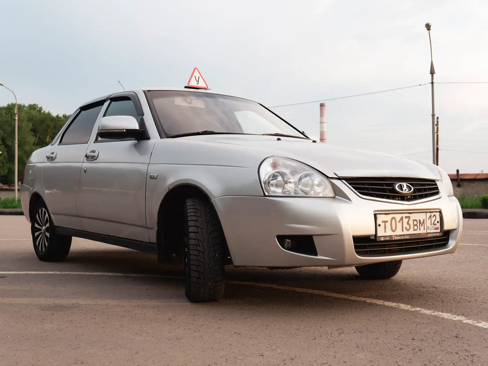 Lada Priora — учебный автомобиль автошколы Учебный центр