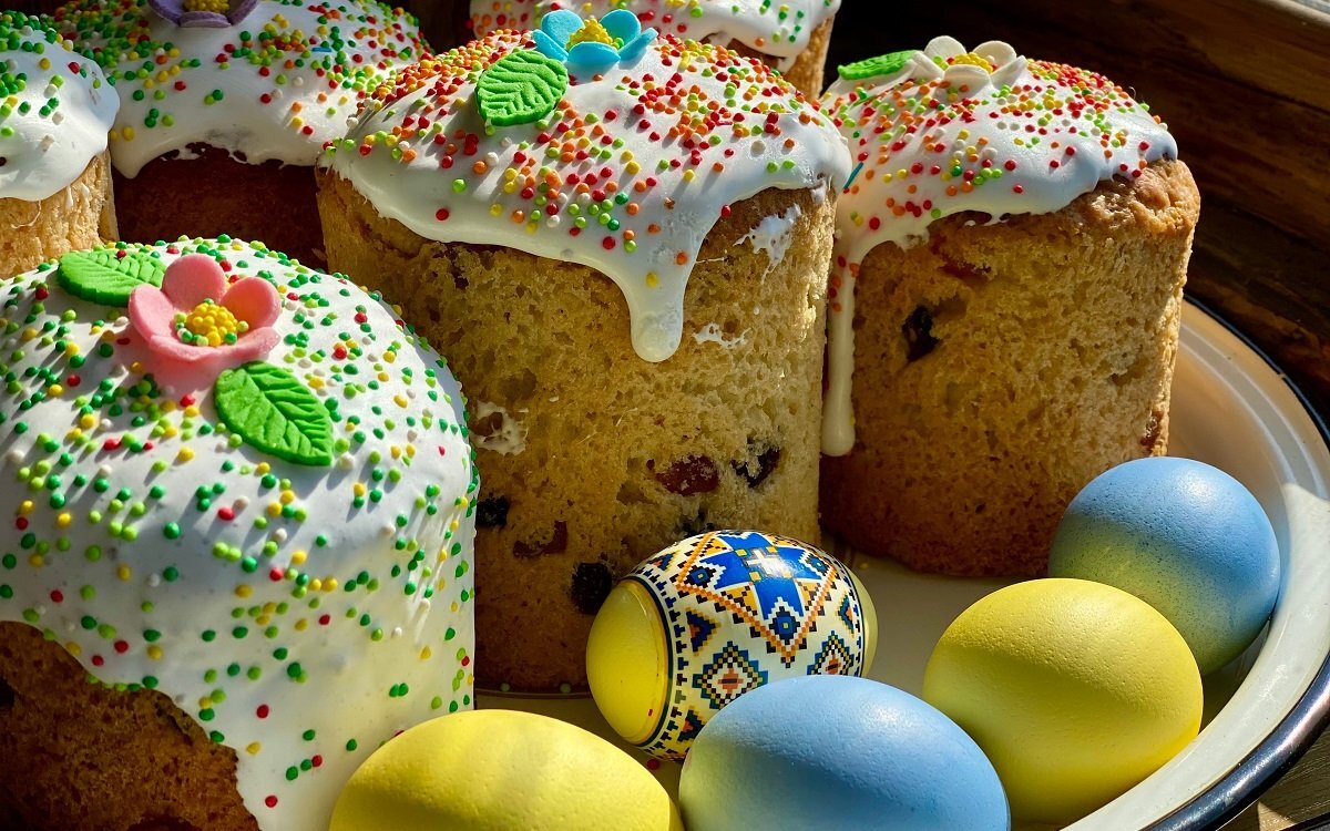 Освящение куличей