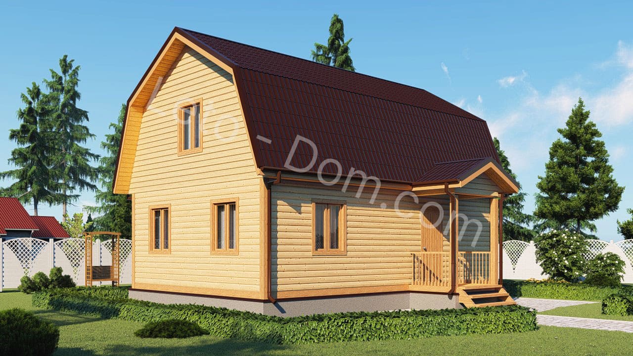дом из бруса