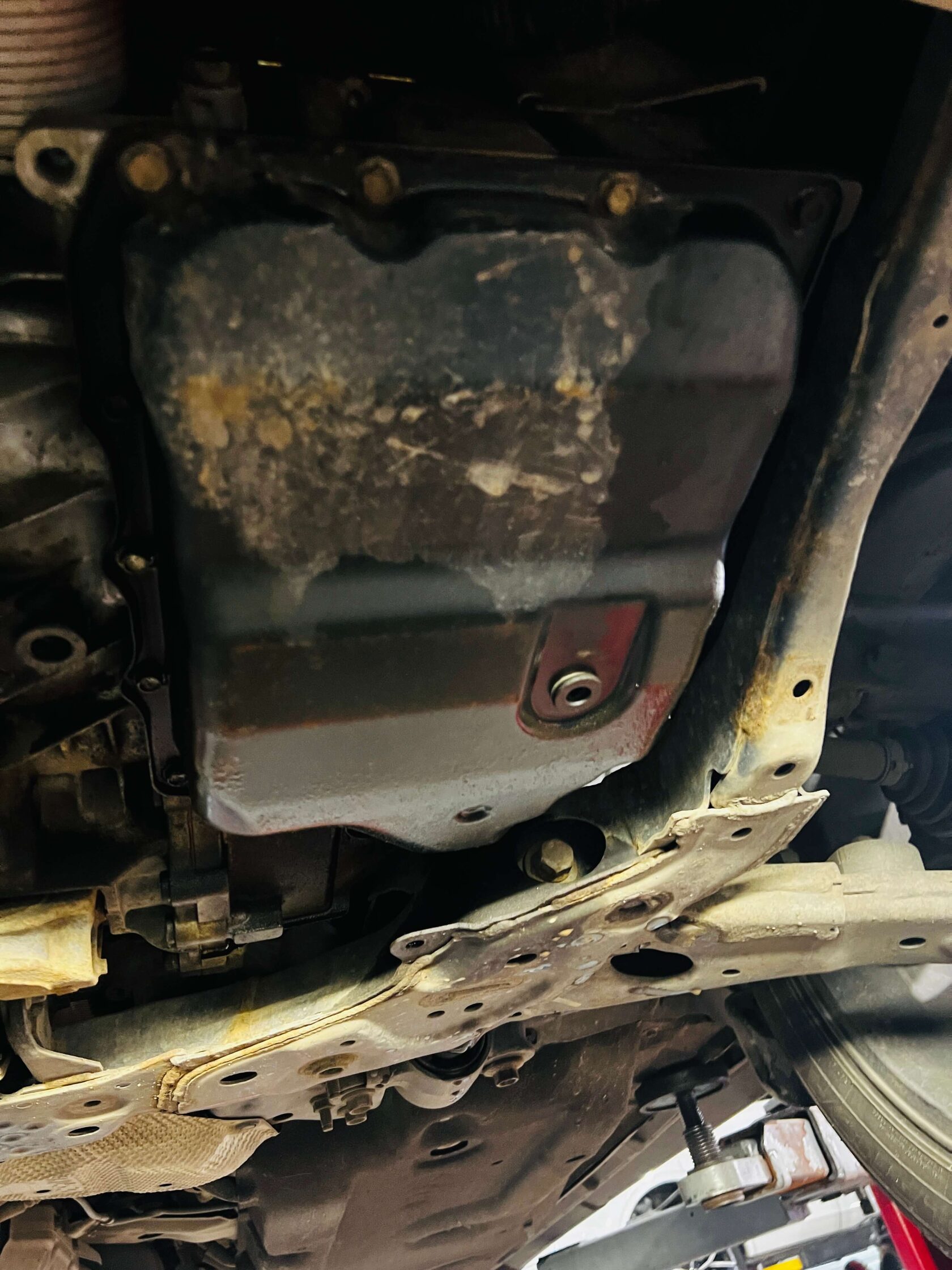 Mazda CX-9 TC аппаратная замена масла