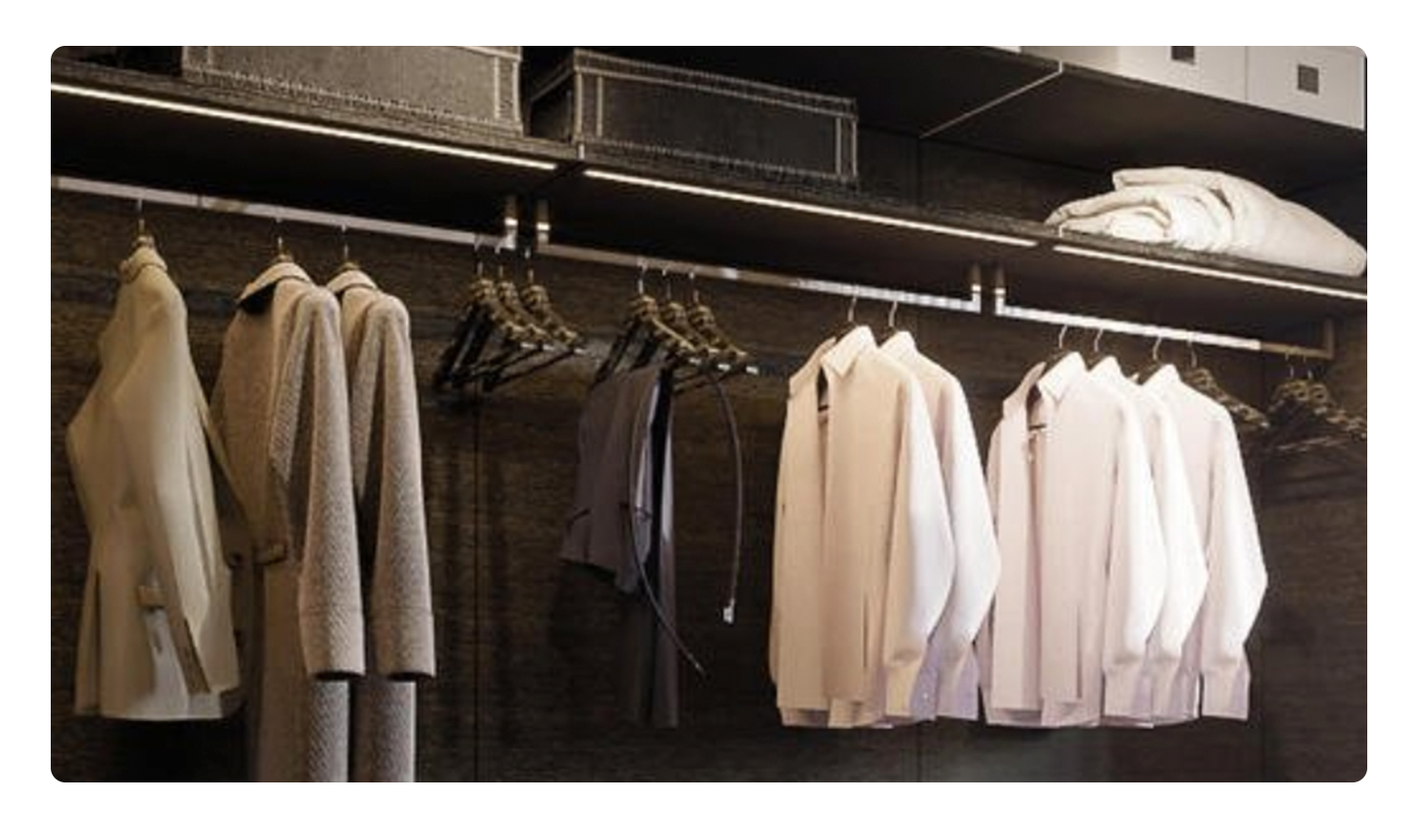 Вешало гардеробной системы MODENA