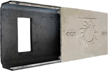 Кабельный лоток УПКЛ 1-Э с крышкой