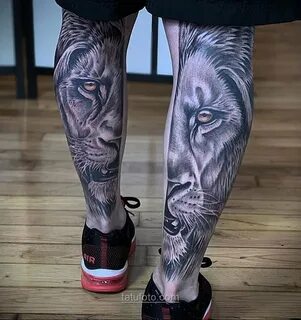 Татуировки на икрах ног мужские