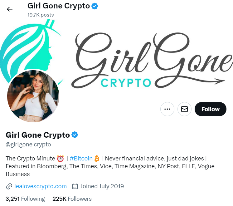 Lea Thompson (Girl Gone Crypto)