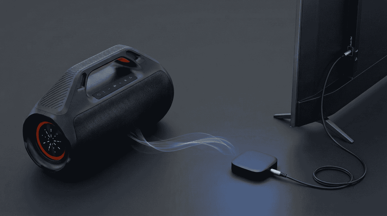 Подключение Bluetooth-передатчика к телевизору и колонке