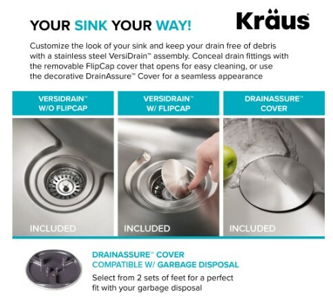 Кухонная мойка Kraus KD1US25B - изображение 5