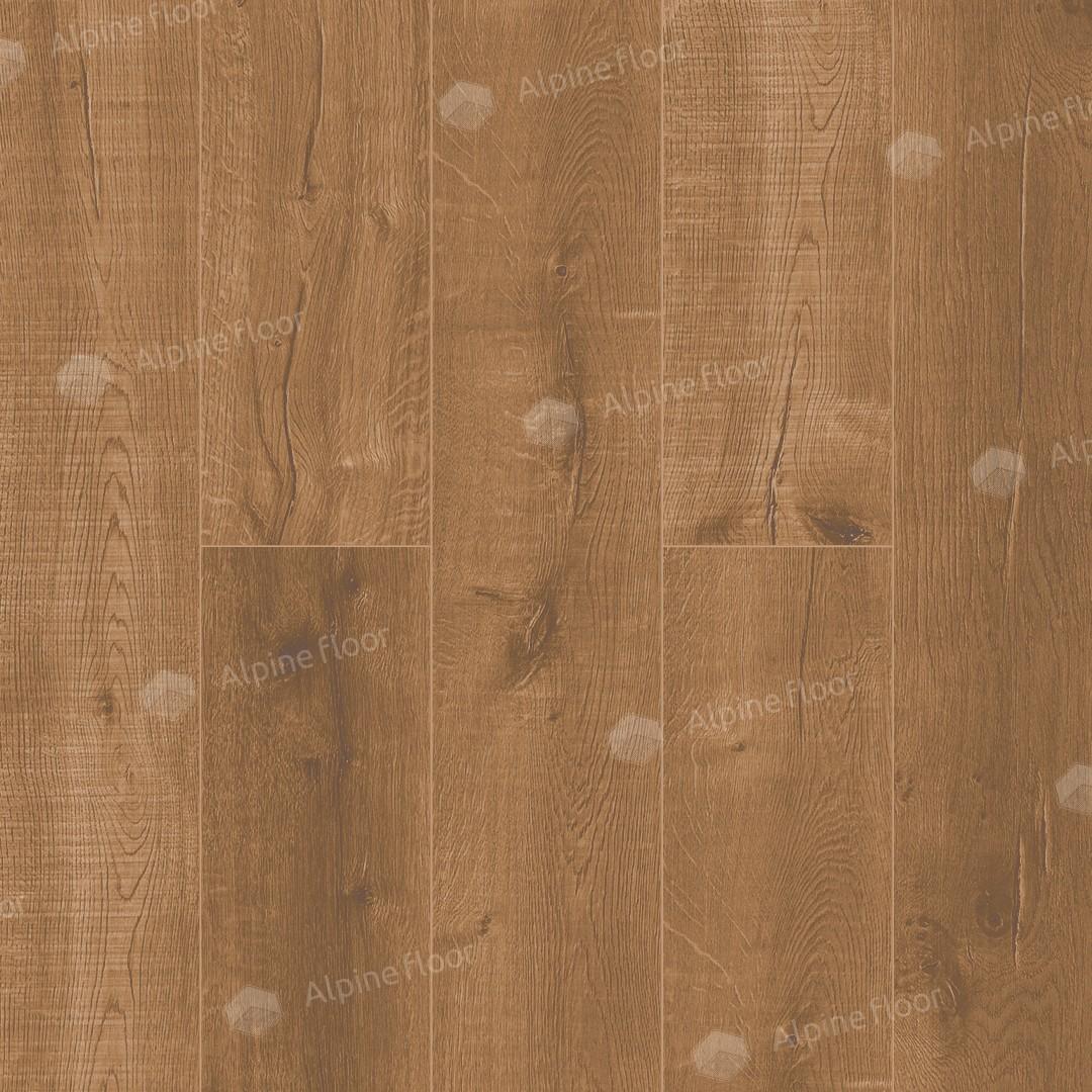 SPC ламинат Alpine Floor Real Wood Дуб Royal — тёплый медовый дуб для светлых интерьеров, купить и посмотреть образцы можно в салоне Parket Brothers в Санкт-Петербурге