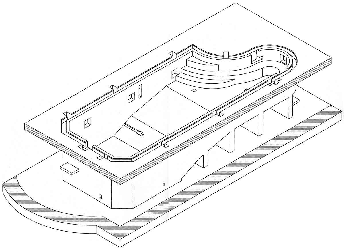 Чертежи бассейна из бетона