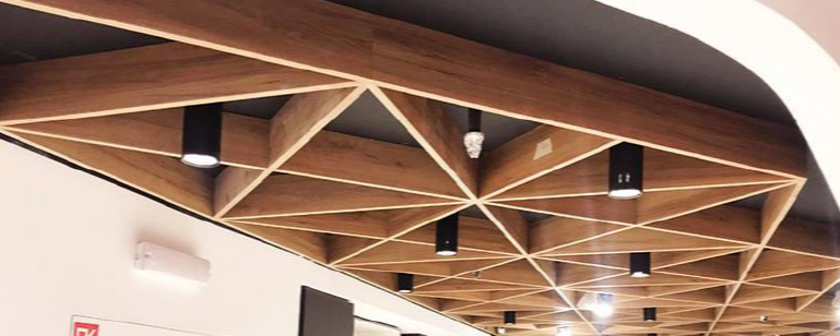 “OPTIMUS” metal transformer ceilings