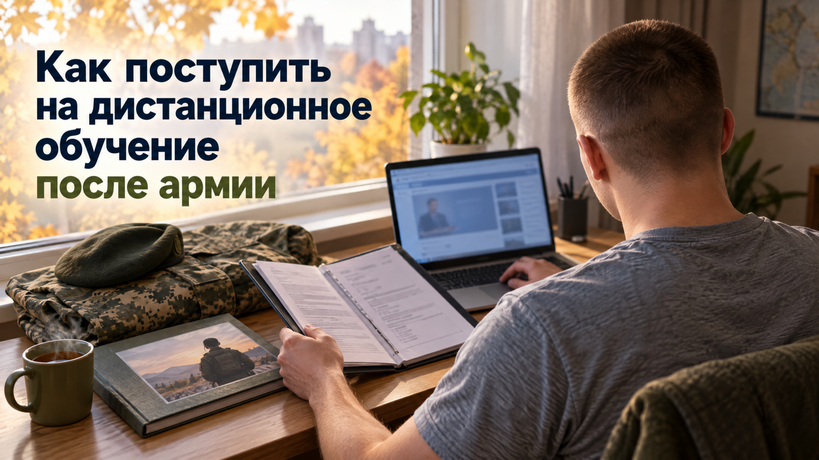 Как поступить на дистанционное обучение после армии