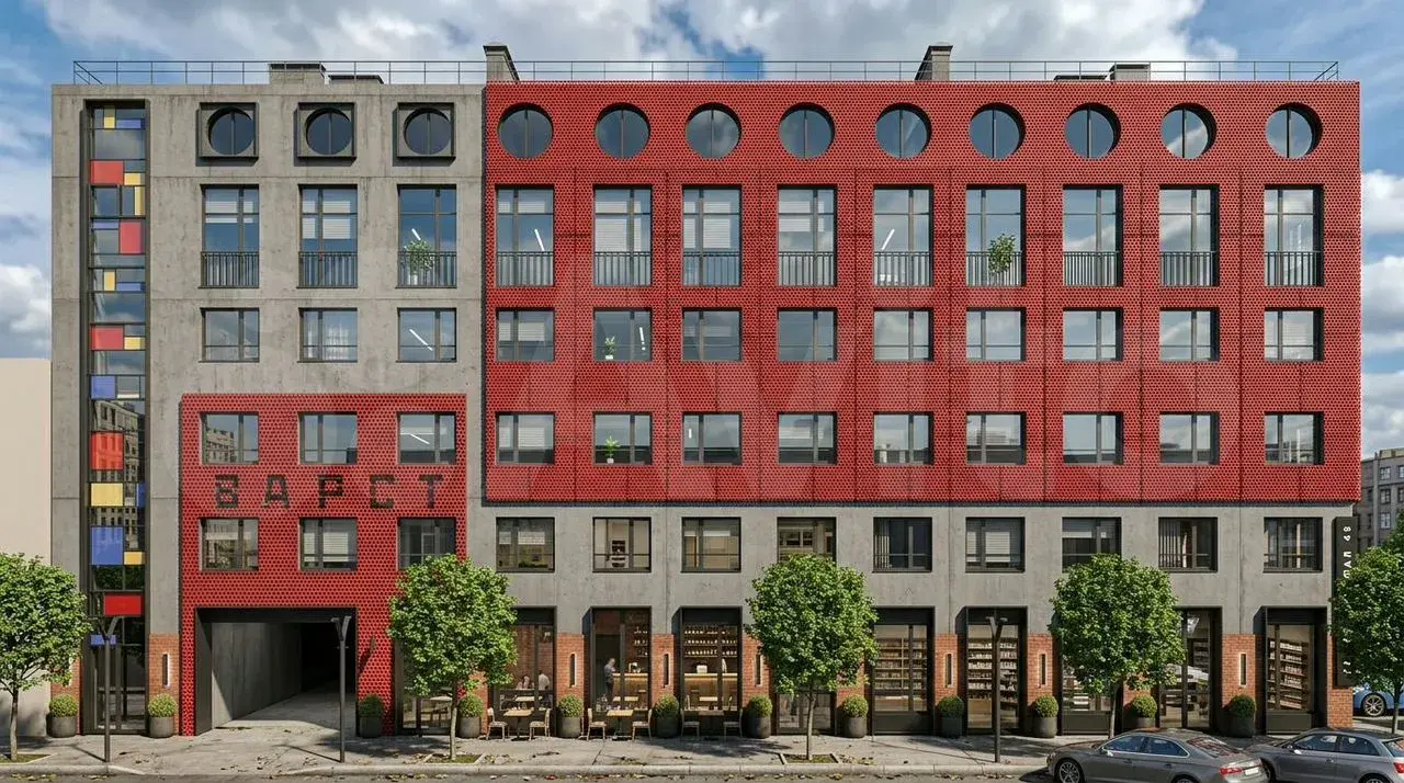 Фасад бизнес-центра