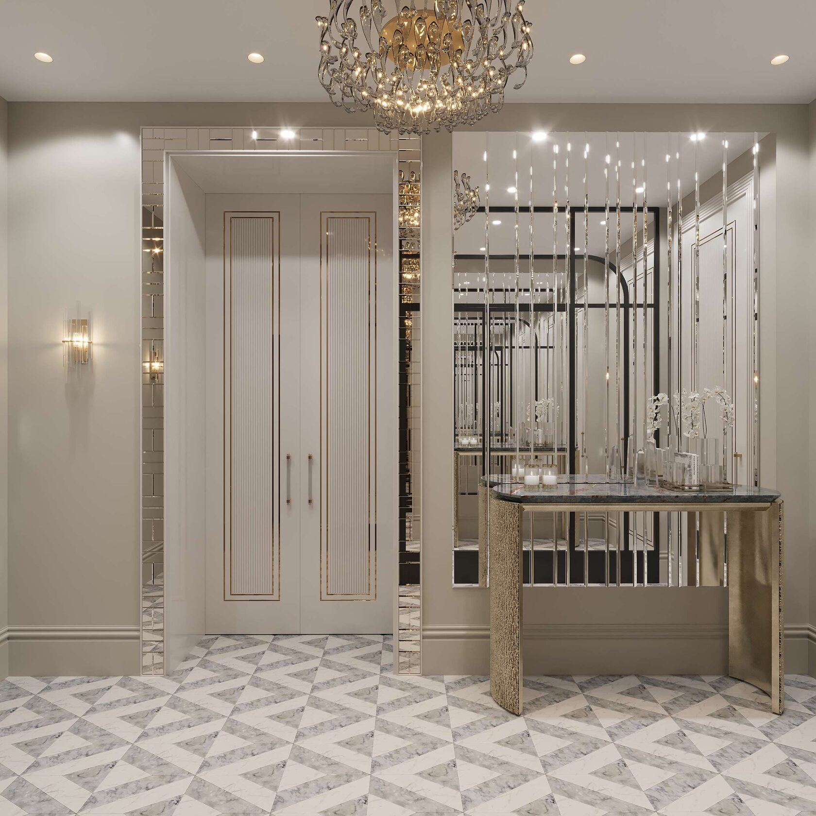 Milan apartment interior